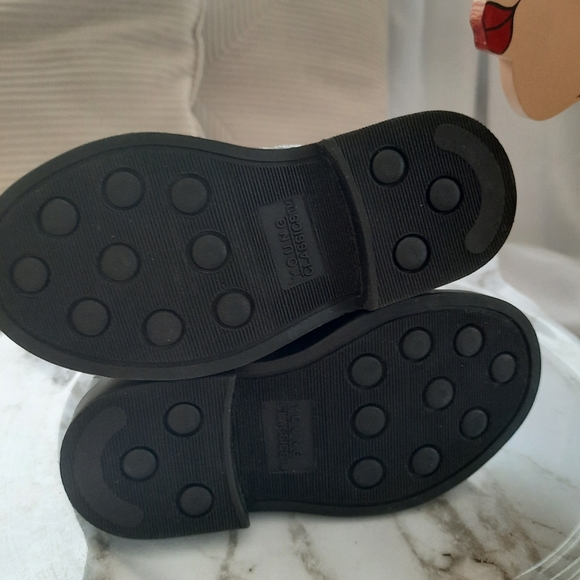 4/$20 Young Classics Dress Shoes Black Oxford Tod 5.5W - Picture 6 of 9